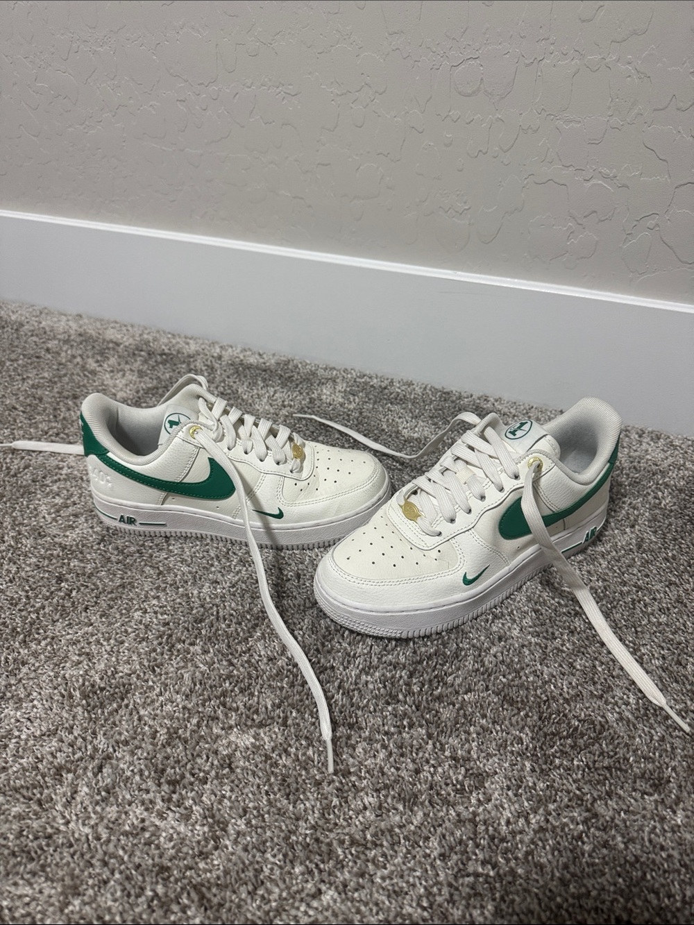 Nike Green Air Force Ones